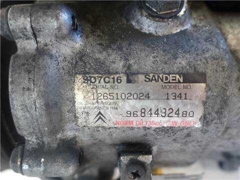 Foto 3ª: Compresor Aire Acondicionado Citroen C4 1.6 HDI PICASSO 109CV 80KW [9HZ-DV6TED4] (2010)