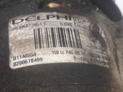 Foto 2ª: Compresor Aire Acondicionado Renault Scenic F9Q804 JM) (2007)