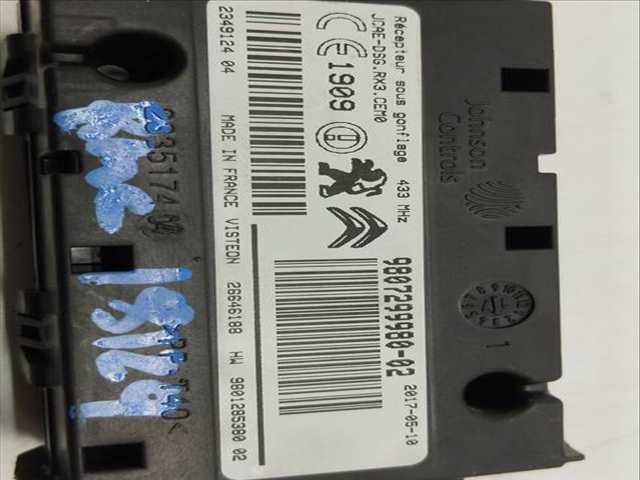 Foto 2ª: Centralita Motor ECU DS 4 BASIS 120CV 88KW [BH01] (2017)