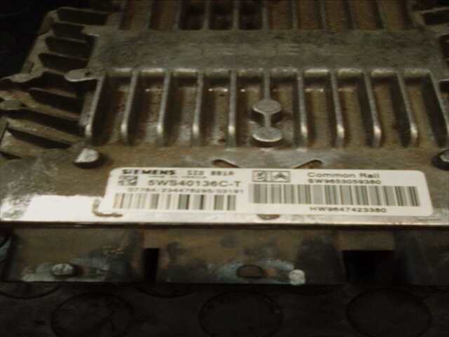 Foto 2ª: Centralita Motor ECU Citroen Berlingo 2.000 HDI 90CV/66KW [RHY] (2003)