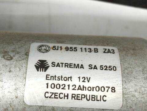 Foto 4ª: Motor Limpia Delantero Skoda Fabia CLASSIC 80CV 59KW FAMILIAR [BNV] (2010)