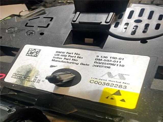 Cuadro de Instrumentos Mini Mini 1.6 COOPER D [1.6 LTR. - 80 KW 16V DIESEL CAT]