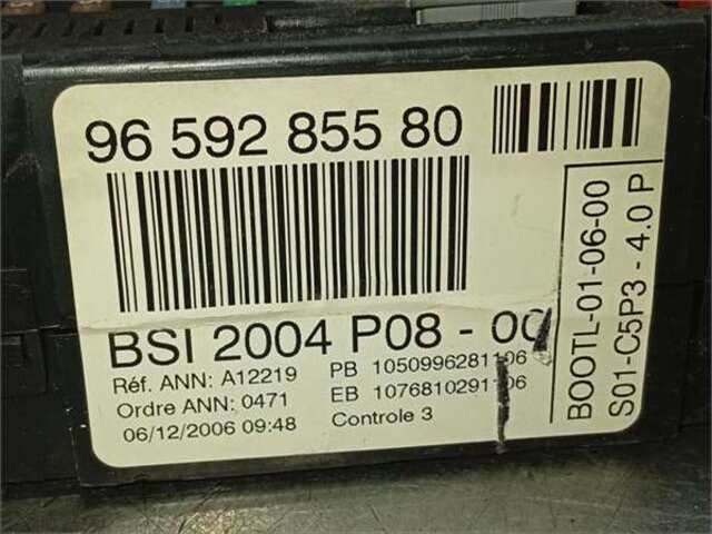 Foto 2ª: Centralita Confort BSI Citroen C4 1.6 COOL [1.6 LTR. - 66 KW 16V HDI]