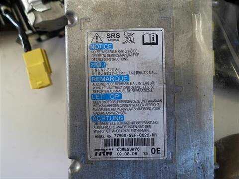 Foto 4ª: Kit Airbag Honda Accord 2.2 I-CTDI 140CV 103KW [N22A1] (2006)