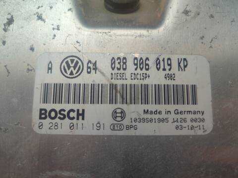 Foto 3ª: Centralita Motor ECU Seat Leon VERSION INDEFINIDA (2007)