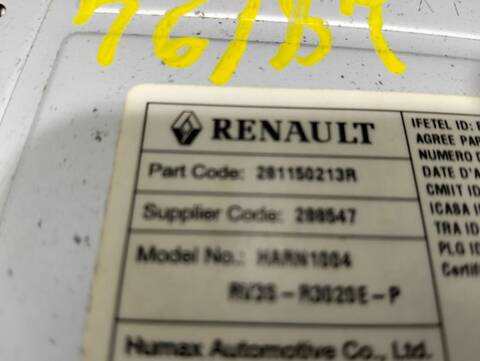 Foto 3ª: Sistema Audio Radio CD Renault Kangoo 1.5 DCI DIESEL 68CV (2008)