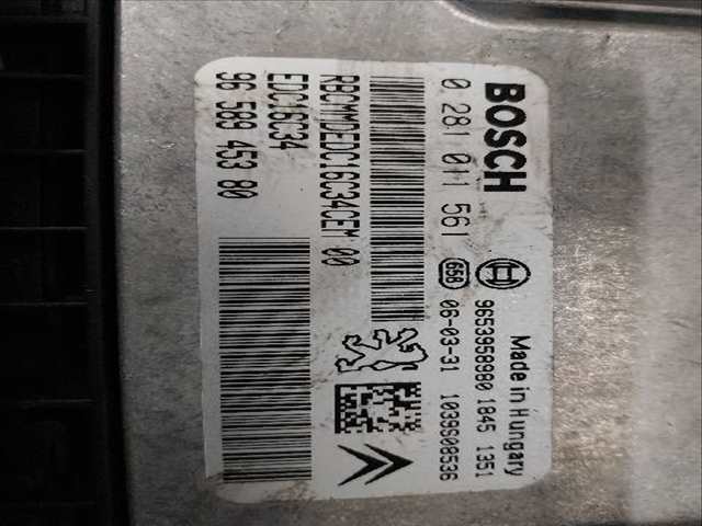 Foto 2ª: Centralita Motor ECU Citroen C5 1.6 HDI [D-9HZ] (2006)