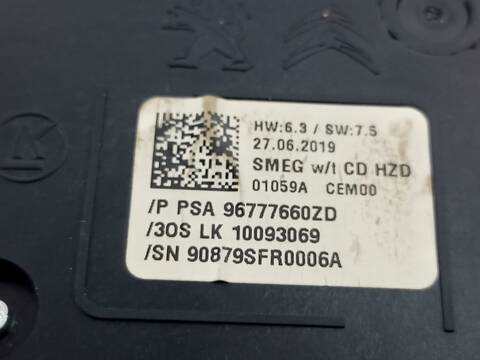 Foto 3ª: Mando Calefacción A. A. Peugeot 308 ACTIVE 110CV 81KW [HNZ / HNP] (2020)