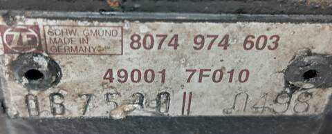 Foto 3ª: Caja Direccion Nissan Terrano COMFORT 2 TD 101CV (1993)