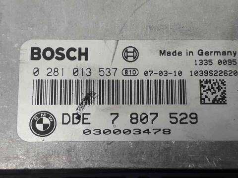 Foto 3ª: Centralita Motor ECU Bmw Serie 1 114 2.0 TD CAT BERLINA 143CV 105KW (2007)