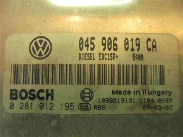 Foto 2ª: Centralita Motor ECU Volkswagen Polo 1.4 BLUEMOTION [1.4 LTR. - 55 KW 16V]
