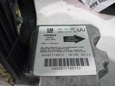Foto 2ª: Kit Airbag Opel Astra 1.6 16V BERLINA 101CV 74KW [X16XEL] (2000)