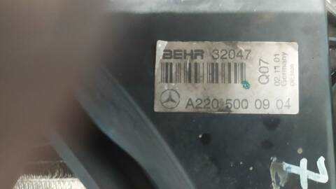 Foto 4ª: Radiador Motor Mercedes Clase S 220 400 CDI 220.028) BERLINA 250CV 184KW [OM628960] (2002)