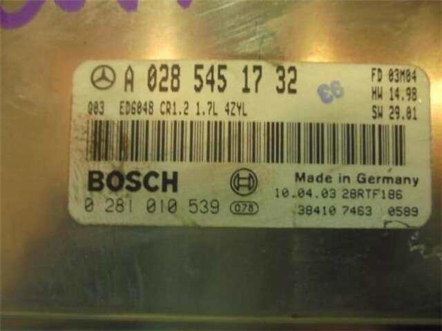 Centralita Motor ECU Mercedes Vaneo 1.7 CDI (414.700)
