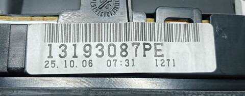 Foto 3ª: Cuadro de Instrumentos Opel Vectra COSMO 1 CDTI 120CV (2005)