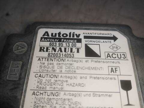 Foto 2ª: Centralita Airbag Renault Kangoo K9KA7 (2004)