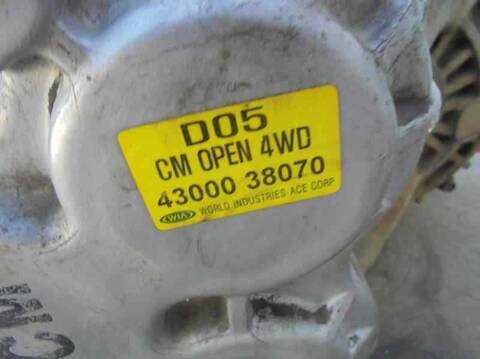 Foto 3ª: Caja Cambios Hyundai Santa Fe 2.2 CRDI CAT 150CV 110KW [D4EB] (2006)