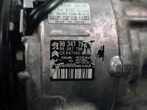 Foto 3ª: Compresor Aire Acondicionado Opel Grandland OPEL 2020 131CV 96KW (2021)