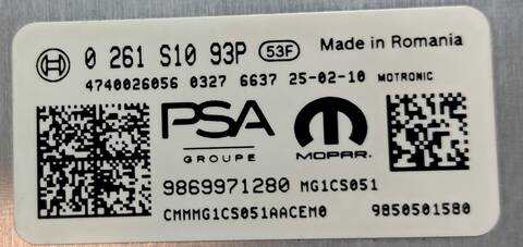 Foto 3ª: Centralita Motor ECU Opel Grandland GS 1 131CV [HN09] (2017)