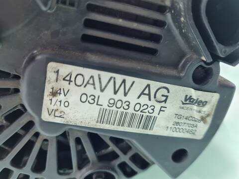 Foto 3ª: Alternador Skoda Octavia 1.6 TDI DPF BERLINA 105CV 77KW (2010)