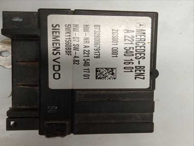 Foto 4ª: Centralita Bomba Combustible Mercedes Clase C 160 C 200 KOMPRESSOR 204.041) 184CV 135KW [M 271.950] (2009)