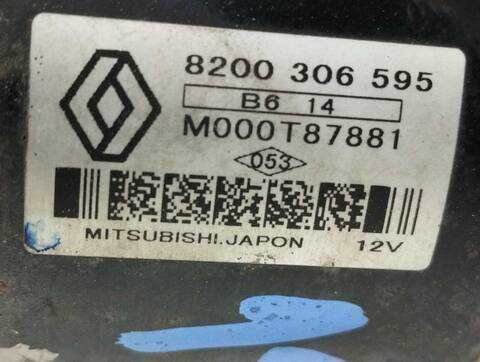 Foto 3ª: Motor de Arranque Renault Megane AUTHENTIQUE BERLINA 106CV 78KW II BERLINA 5P [K9K P7] (2006)