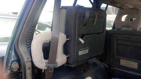 Foto 4ª: Asientos Traseros Mitsubishi Montero 2800 TD GLS 5-PTAS.) 125CV 92KW [4M40T] (1998)