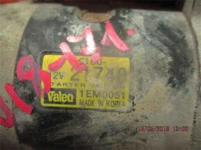 Foto 3ª: Motor de Arranque Hyundai Coupe 1.6 16V [G4ED-G]