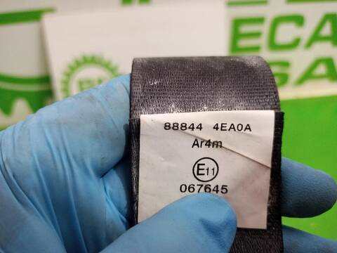 Foto 3ª: Cinturón Trasero Izquierdo Nissan Qashqai ACENTA 140CV [HR13DDT] (2013)