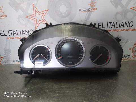 Foto 3ª: Cuadro de Instrumentos Mercedes Clase C 160 C 220 CDI 204.008) BERLINA 170CV 125KW [646811] (2008)