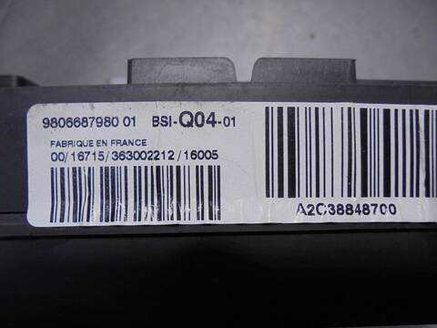 Foto 4ª: Centralita Confort BSI Citroen C4 EXCLUSIVE PICASSO 150CV 110KW [AH01] (2016)