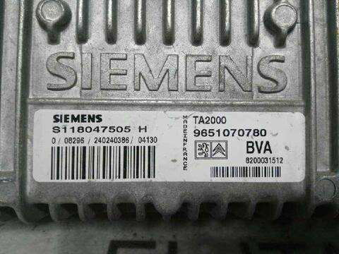 Centralita Motor ECU Peugeot 307 BERLINA