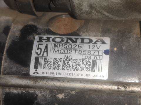 Motor de Arranque Honda Civic N22A2