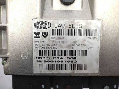 Foto 3ª: Centralita Motor ECU Citroen C4 1.8 I 16V PICASSO 125CV 92KW [6FY (EW7A)] (2008)