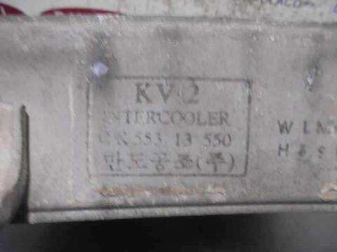 Foto 3ª: Intercooler Kia Carnival 2.9 CRDI CAT 144CV 106KW [J3] (2002)