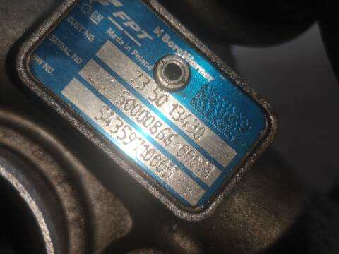 Foto 2ª: Turbocompresor Fiat Doblo 1.9 JTD 105CV 77KW 119) 199A2000 (2009)