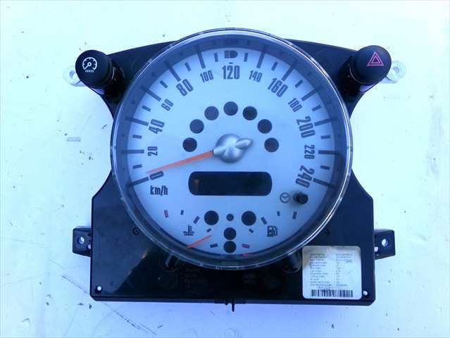 Cuadro de Instrumentos Mini Cooper 1.6 G R53,2002-2006, MODELO S