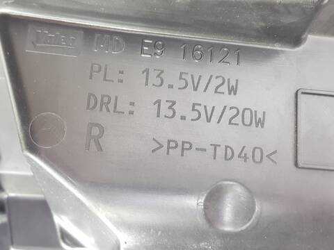 Foto 3ª: Faro Derecho Peugeot 3008 ACTIVE PACK (2009)