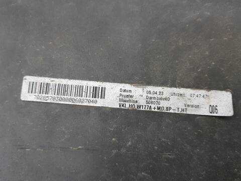 Foto 3ª: Paragolpes Trasero Mercedes Clase A 140 1.5 CDI 116CV [608915] (2018)