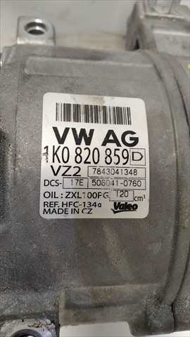 Foto 3ª: Compresor Aire Acondicionado Volkswagen Golf 1.6 GASOLINA [G/BSE] (2007)