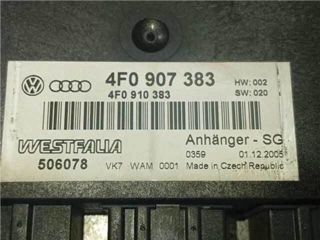 Foto 2ª: Centralita Motor ECU Audi A6 2.0 TDI [2.0 LTR. - 103 KW TDI] [BRE]