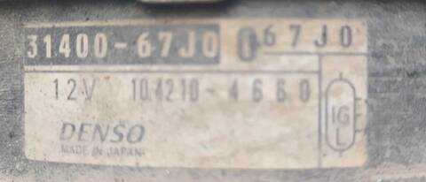 Foto 2ª: Alternador Suzuki Grand Vitara 1.9 DDIS JB419WD JB419XD) (2005)