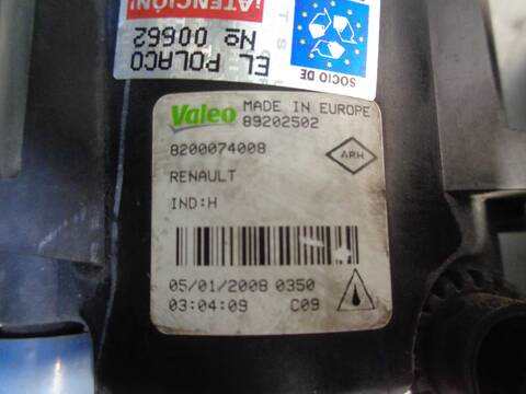 Foto 4ª: Faro Antiniebla Delantero Derecho Renault Laguna 2.0 DCI DIESEL FAP ENERGY III 131CV 96KW [M9R Q7] (2008)