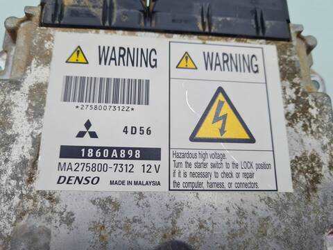 Foto 2ª: Centralita Motor ECU Mitsubishi L200 2.5 DI-D CAT 136CV 100KW [4D56] (2010)