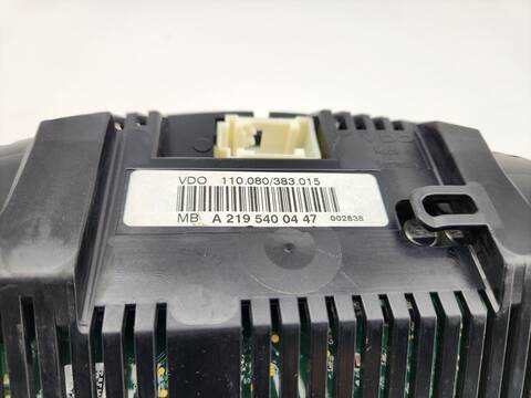 Foto 3ª: Cuadro de Instrumentos Mercedes Clase C 160 280 219.354) 231CV 170KW [M272943] (2008)