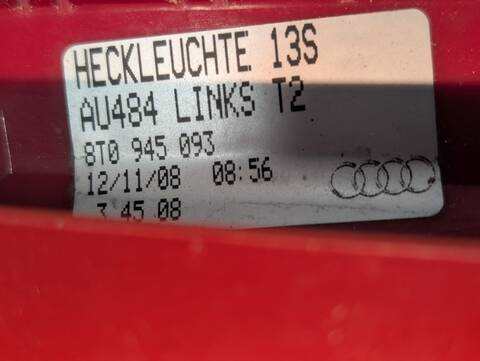 Foto 3ª: Piloto Portón Izquierdo Audi A5 CDNB COUPE (2008)