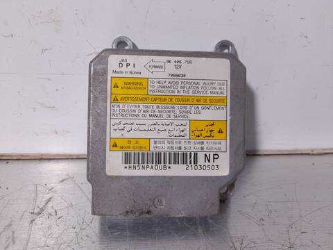 Foto 3ª: Centralita Airbag Chevrolet Nubira SE BERLINA 109CV 80KW [F16D3] (2005)
