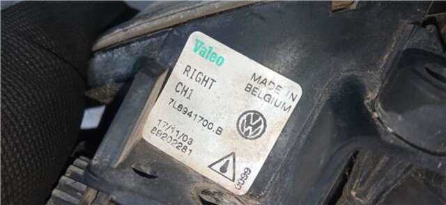 Faro Antiniebla Delantero Derecho Volkswagen Touareg 2.5TDI