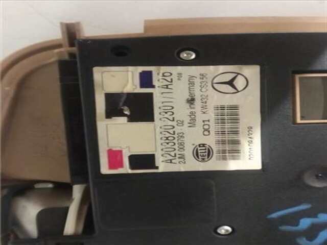 Foto 3ª: Luz Interior Mercedes Clase C 160 1.8 C 180 T COMPRESSOR (203.246) [1.8 LTR. - 105 KW CAT] [271946]
