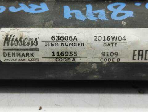 Foto 3ª: Radiador Motor Citroen C5 COLLECTION BERLINA 109CV 80KW [9HZ] (2007)